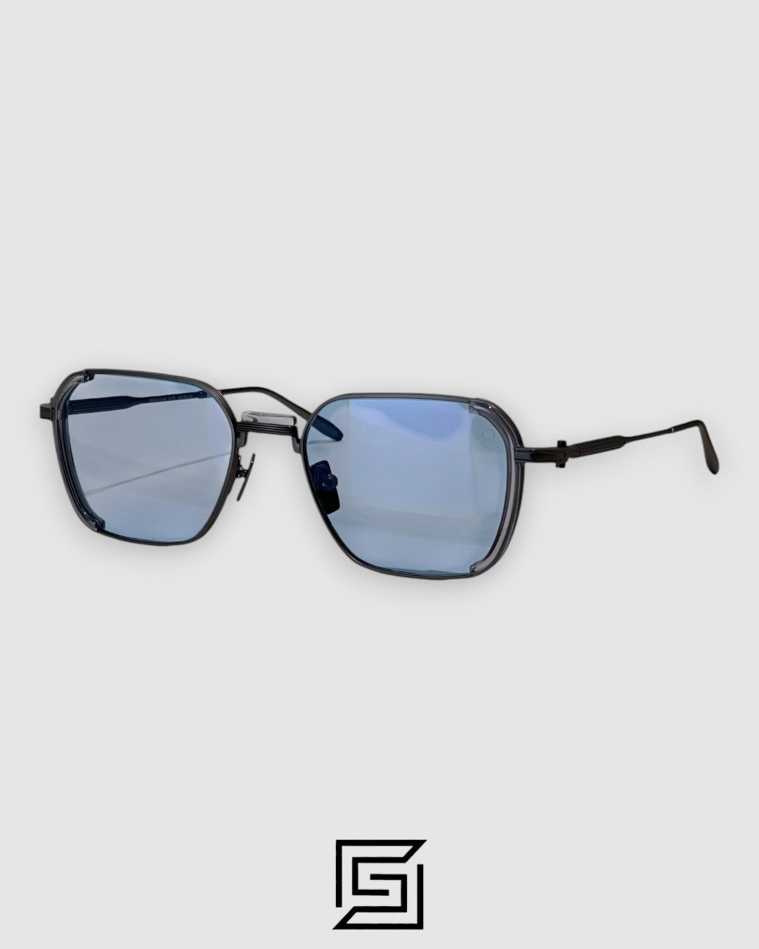 AKONI AKS-513B Blue Lenses With Gunmetal FrameSunglasses