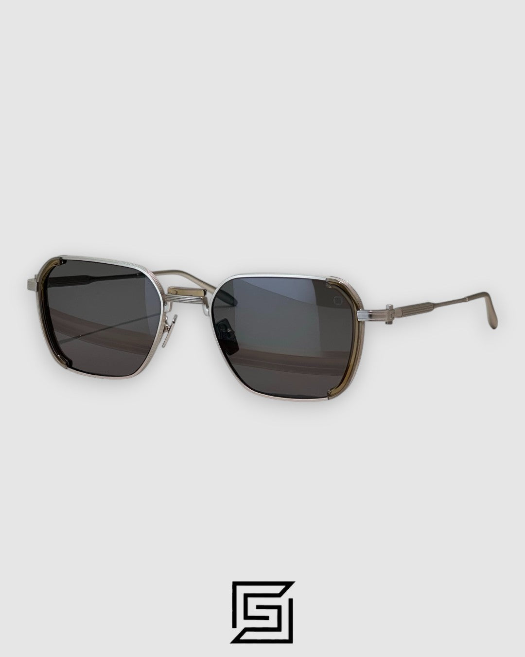 AKONI AKS-513F Black Lenses With Transparent Gun Frame Sunglasses
