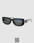 Prada SPR 14Y Black Lenses Black Frame