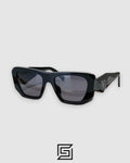 Prada SPR B18 Black Lenses Black Frame