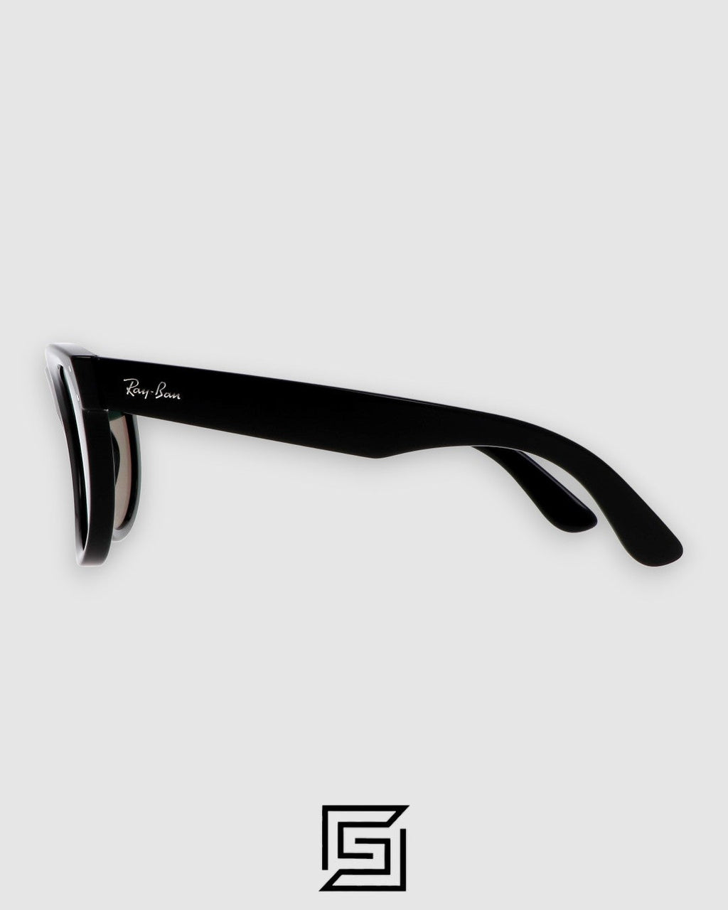 Ray-Ban RB0501 Boyfriend Reverse Black Frame with Olive G15 Lenses