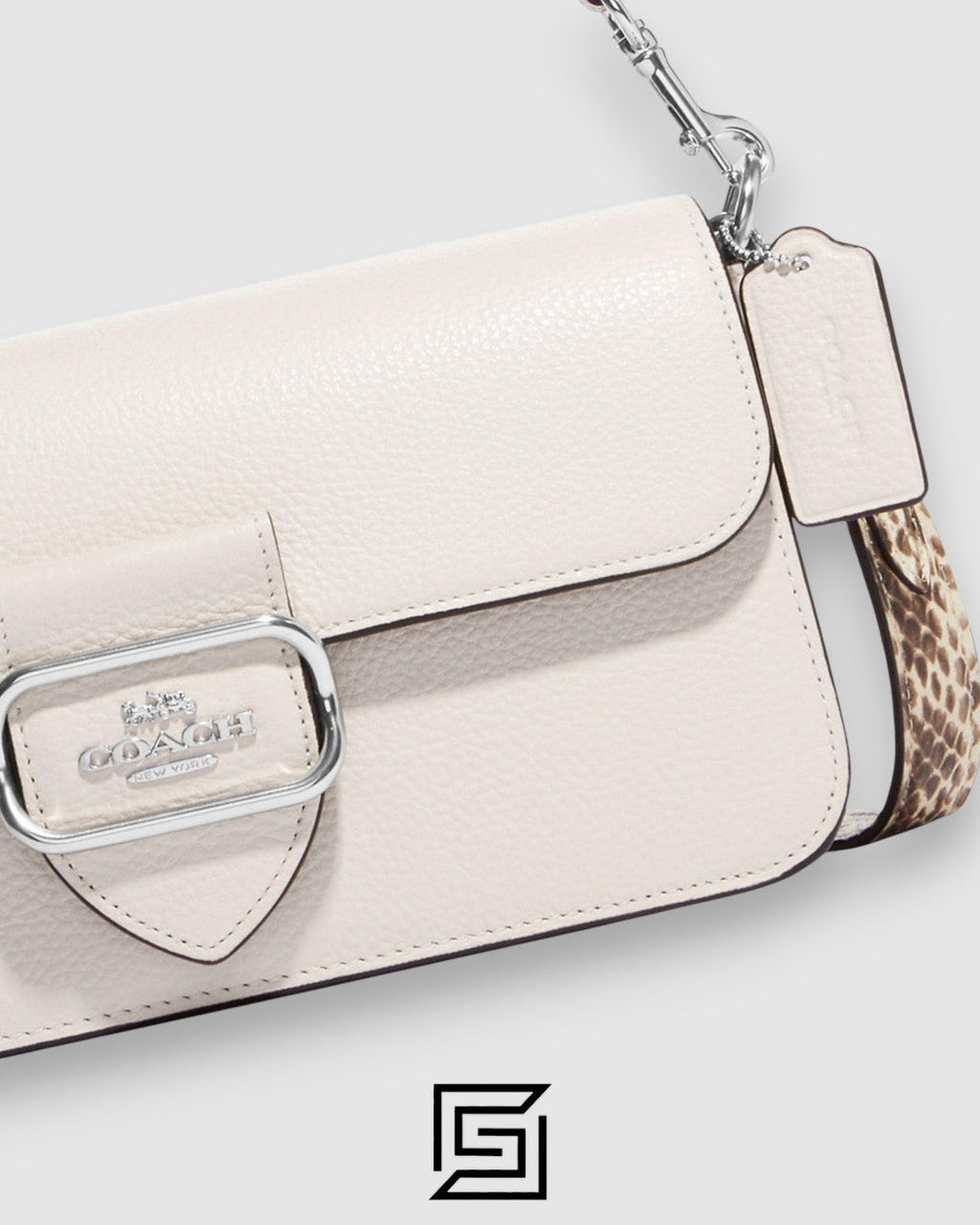 Coach Morgan Shoulder Bag White Style Number CE561