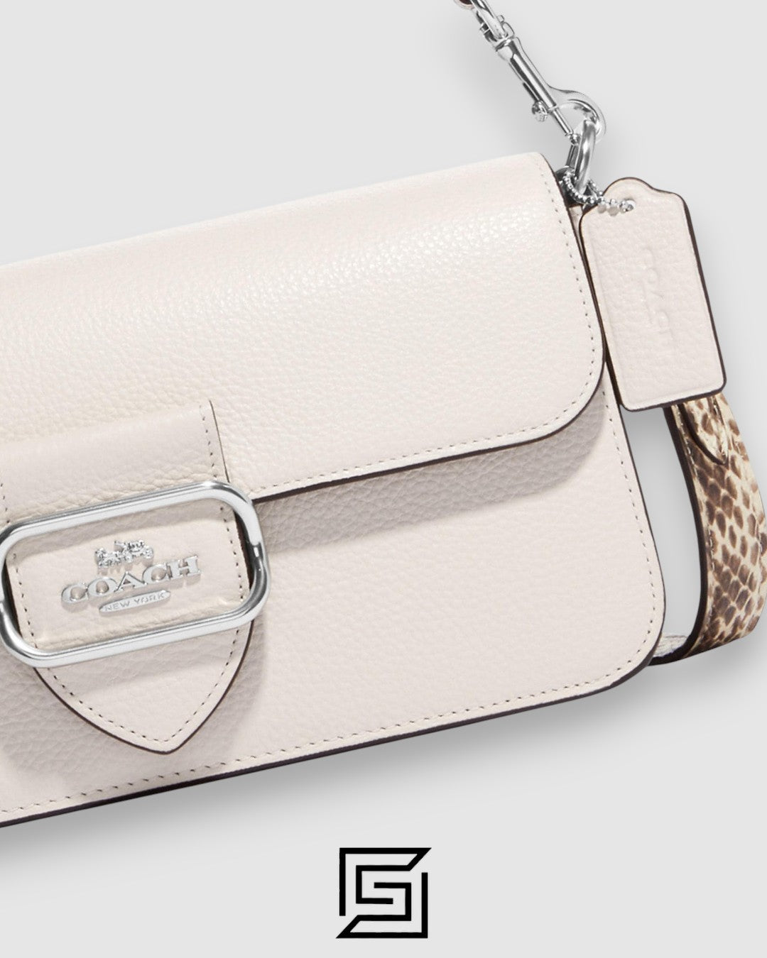 Coach Morgan Shoulder Bag White Style Number CE561