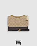 Coach Klare Crossbody Bag In Blocked Signature Canvas Style Number CE866