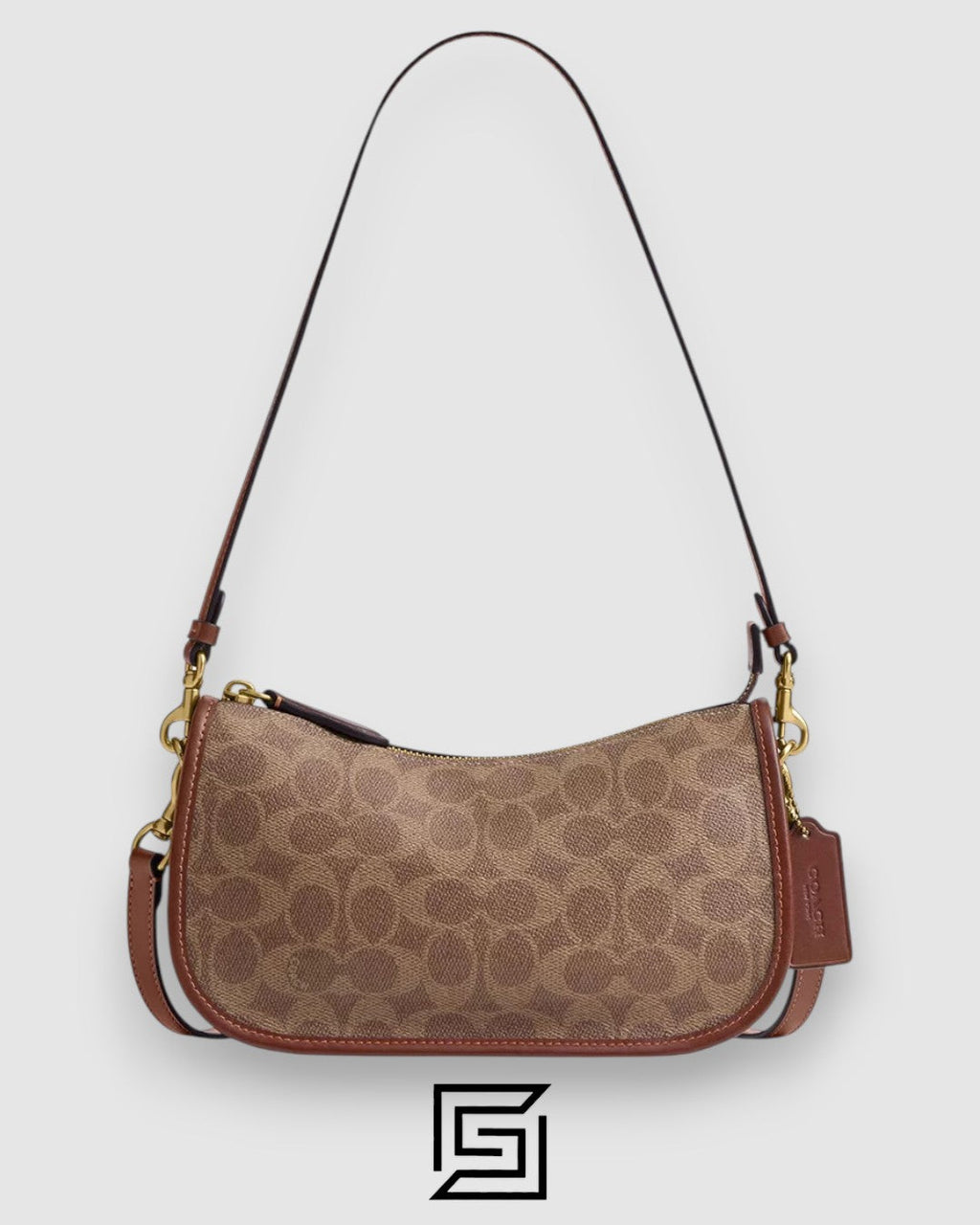 Coach Waverly Bag In Signature Canvas CCC38
