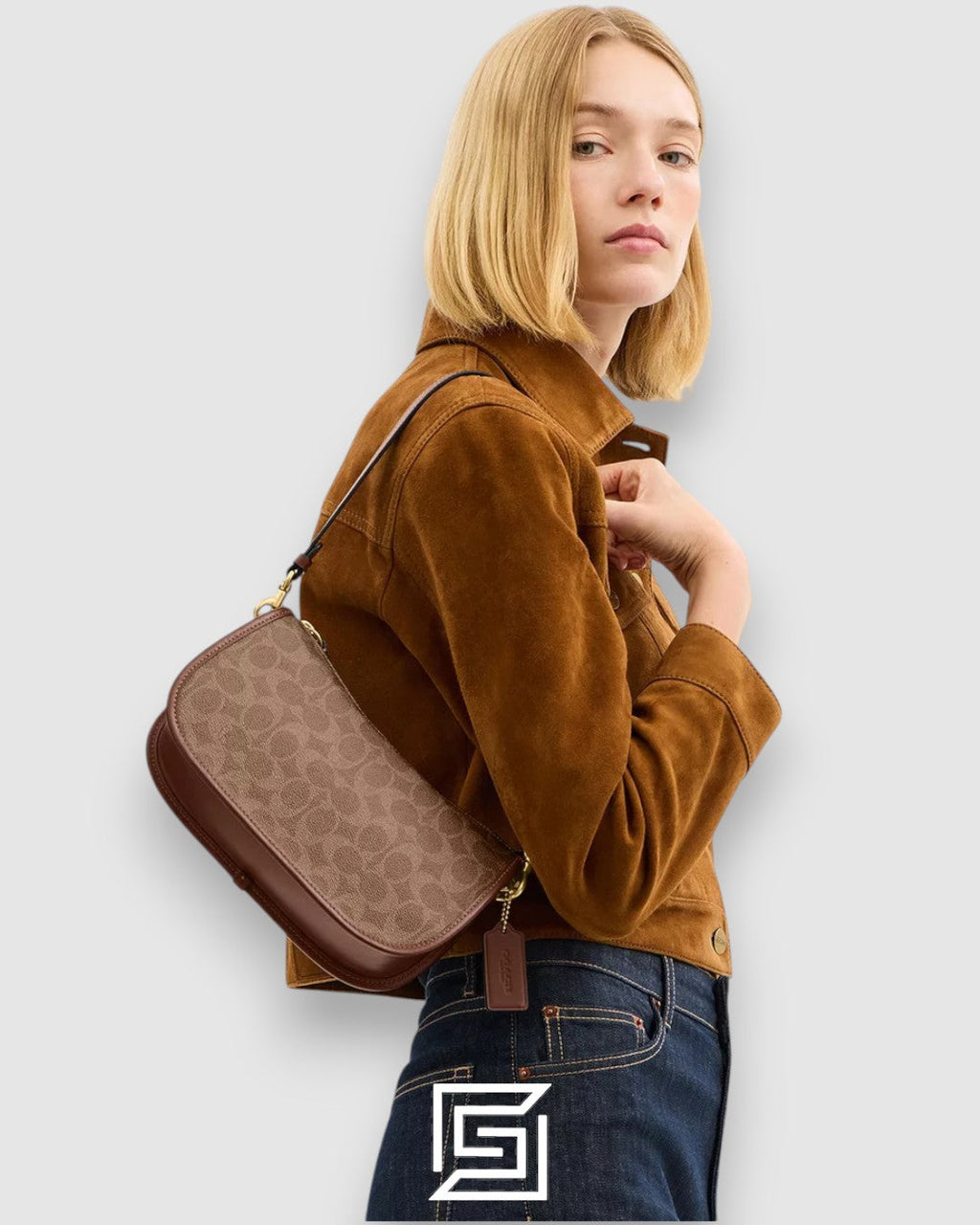 Coach Waverly Bag In Signature Canvas CCC38