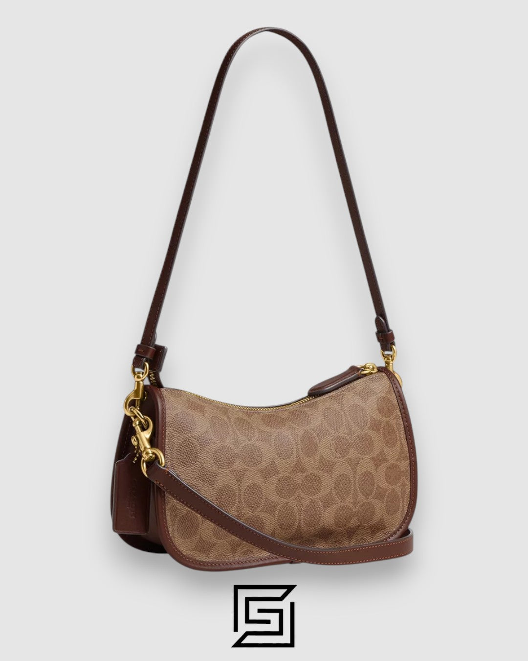 Coach Waverly Bag In Signature Canvas CCC38