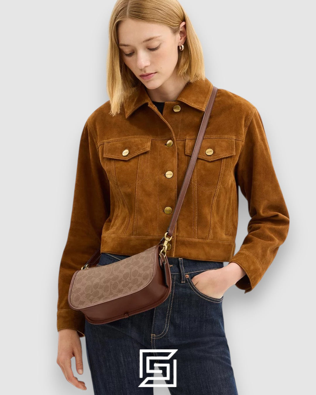 Coach Waverly Bag In Signature Canvas CCC38