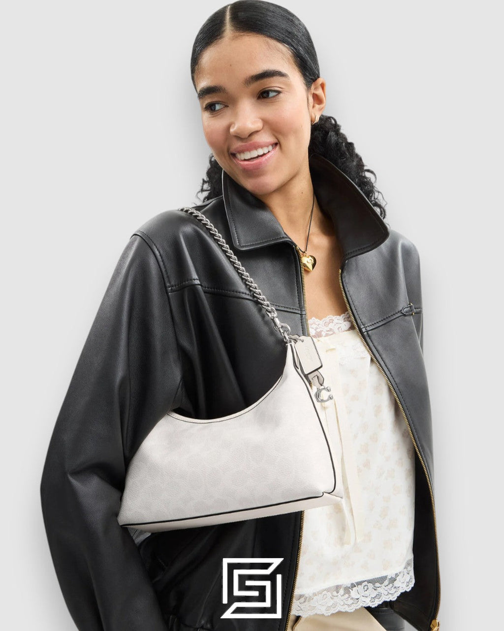 COACH Juliet Shoulder Bag 25 In Signature Canvas CAM26