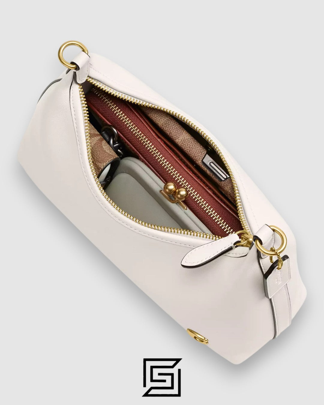 Coach Juliet Shoulder Bag 25 White – Style No. CW640