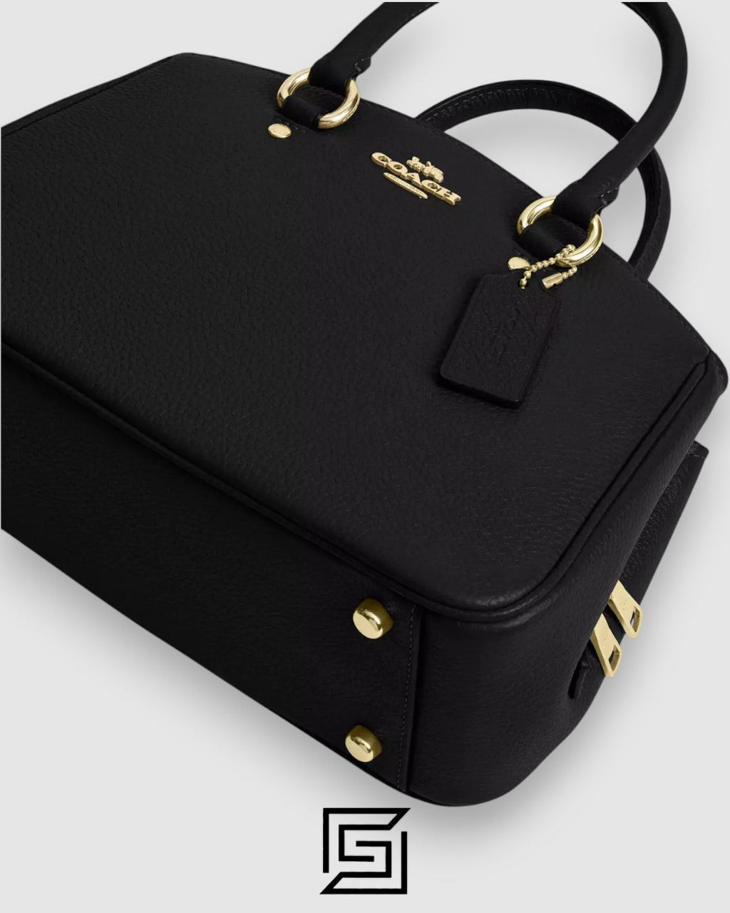 COACH Savannah Small Carryall Bag Black CAL54
