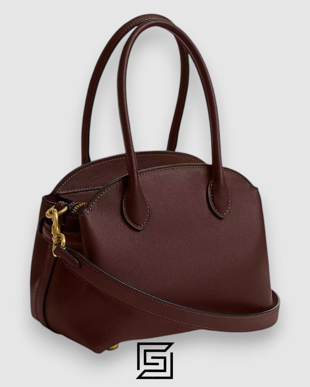 COACH Soft Empire Carryall Bag Brown 21 CCY99