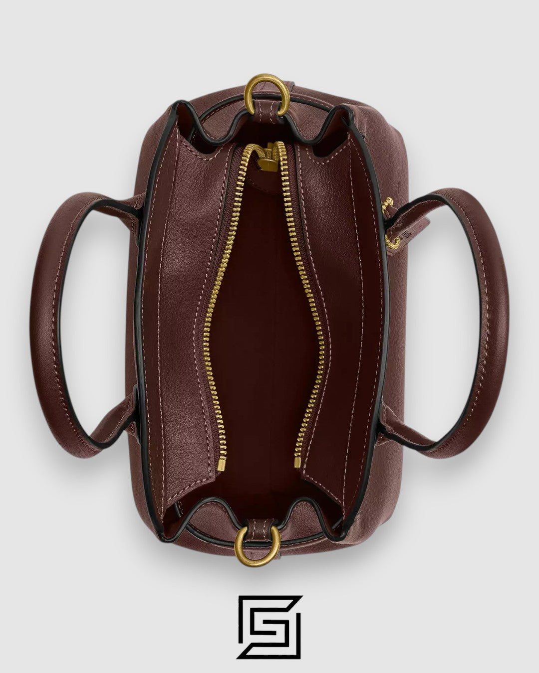 COACH Soft Empire Carryall Bag Brown 21 CCY99