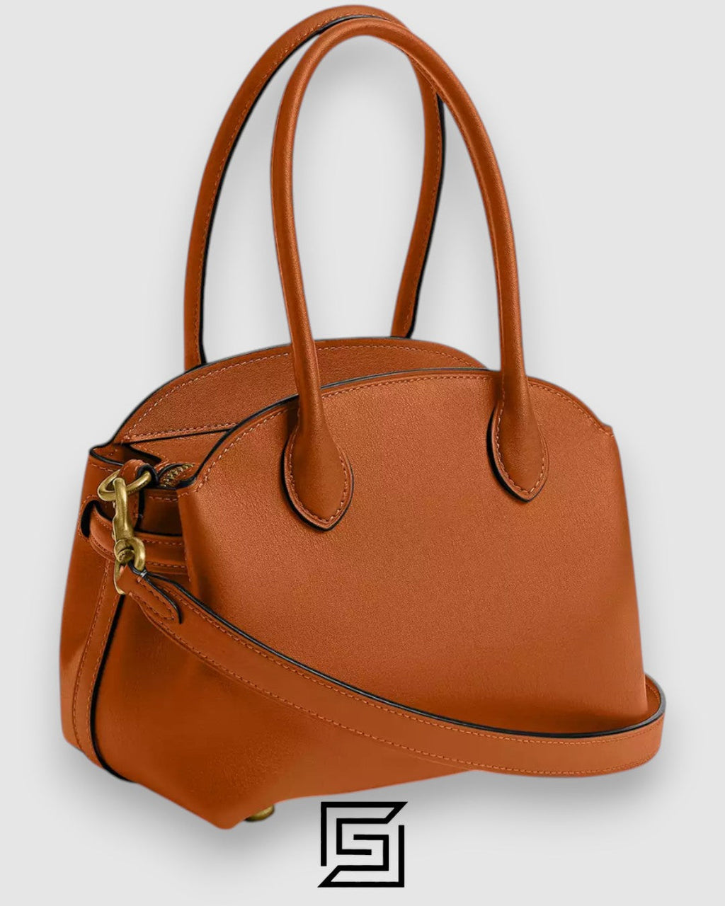 COACH Soft Empire Carryall Bag Toffee 21 CCY99