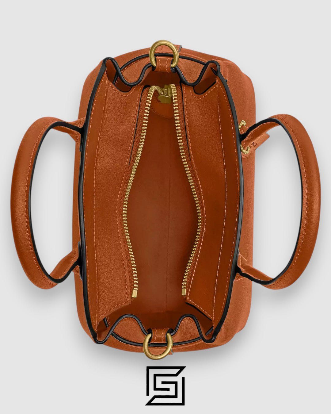 COACH Soft Empire Carryall Bag Toffee 21 CCY99