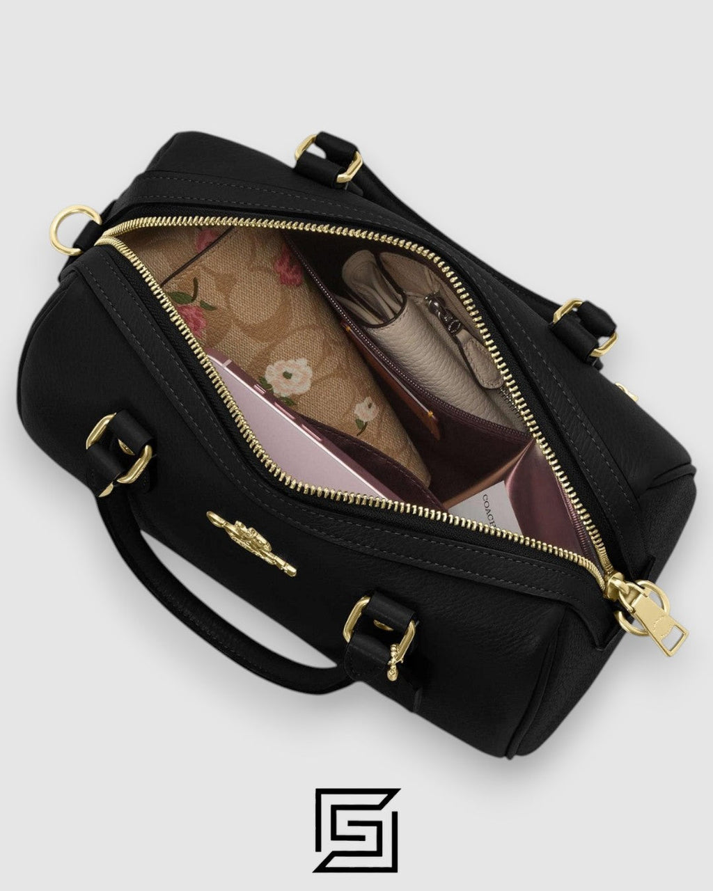 COACH Mini Bennett Satchel Black F32203