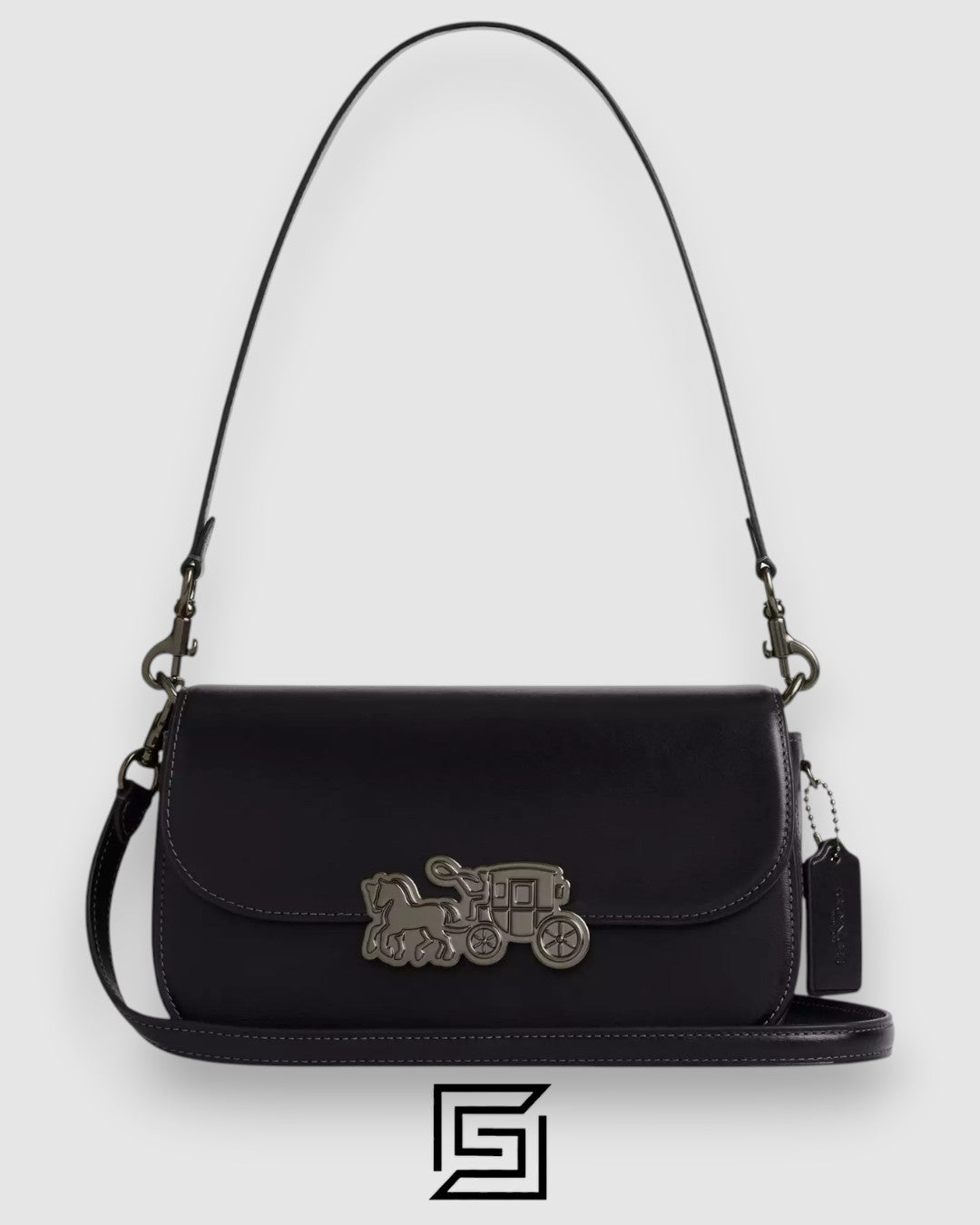 Coach Harper Shoulder Bag Black Style Number CE65