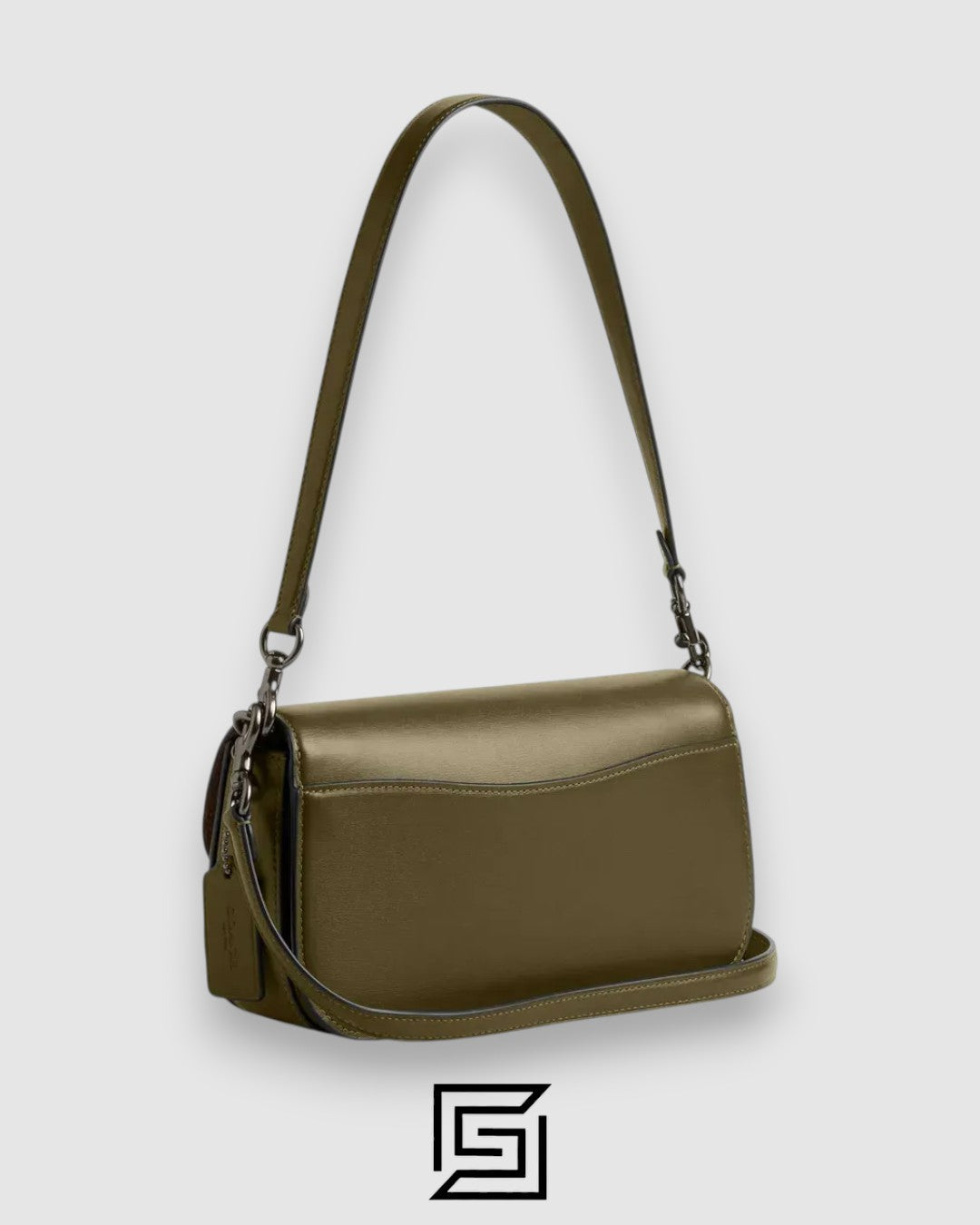 Coach Harper Shoulder Bag Olive Style Number CE65