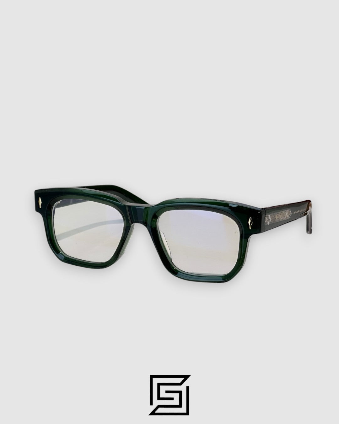 Jacques Marie Mage PLAZA Eyeglasses - olive