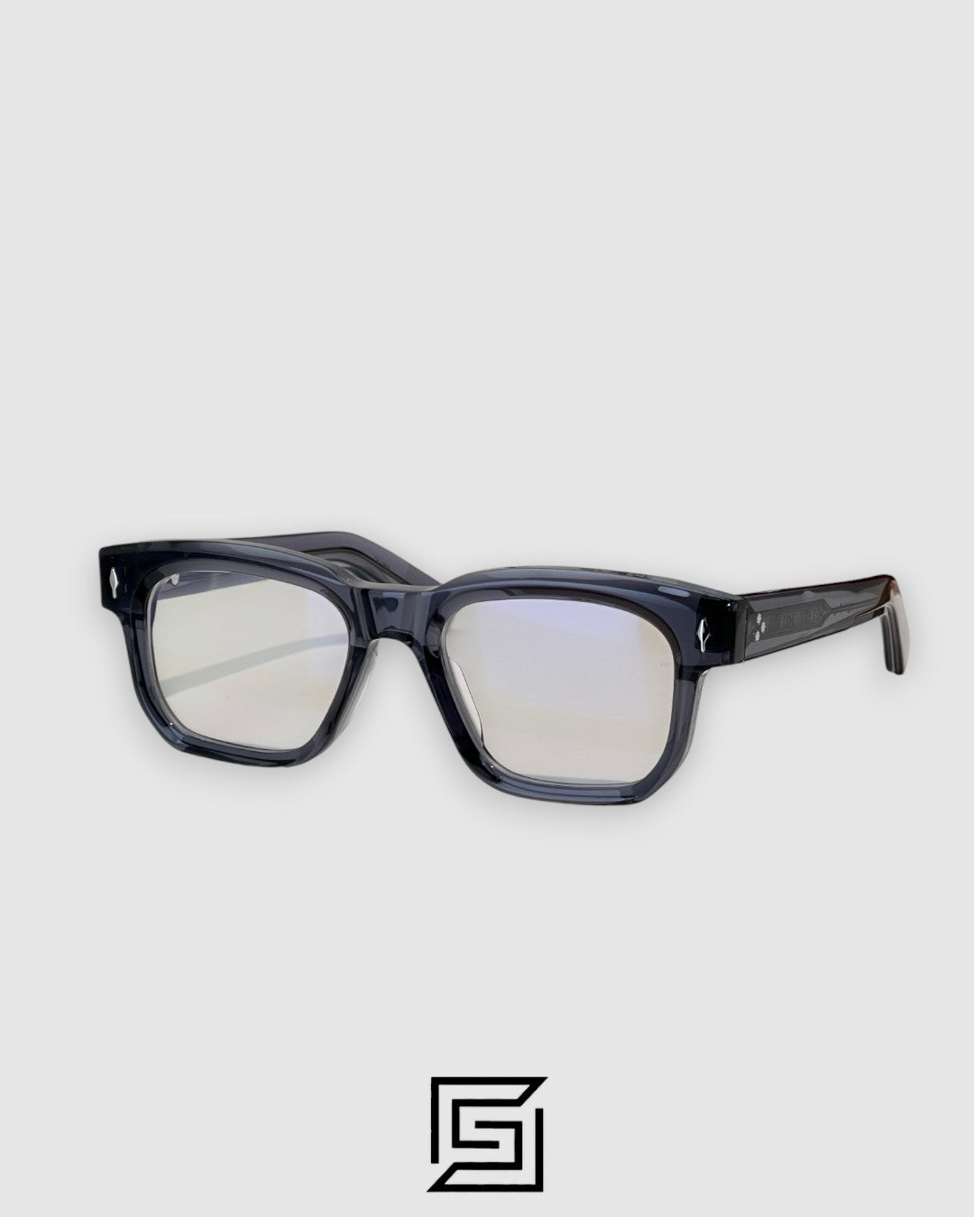 Jacques Marie Mage PLAZA Eyeglasses - transparent-grey