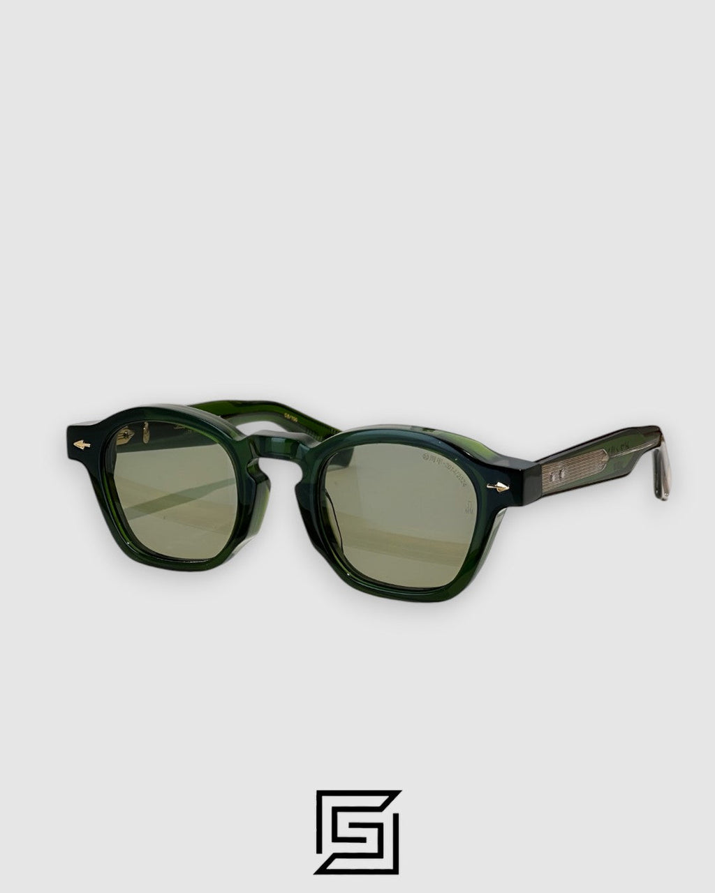 Jacques Marie Mage ZEPHIRIN 十周年 Sunglasses - olive