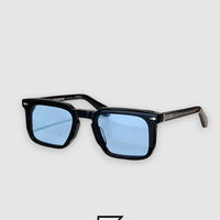 Jacques Marie Mage MOSCOVAI Sunglasses - BLACK-BLUE