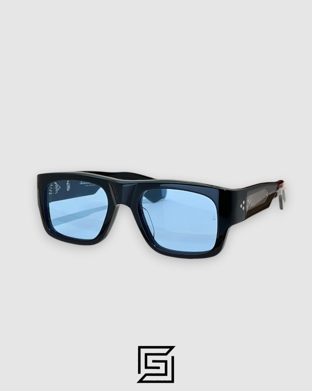 Jacques Marie Mage DONAT Sunglasses - BLACK-BLUE