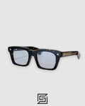 Jacques Marie Mage QUENTIN Sunglasses - TRANSPERENT GREY - BROWN