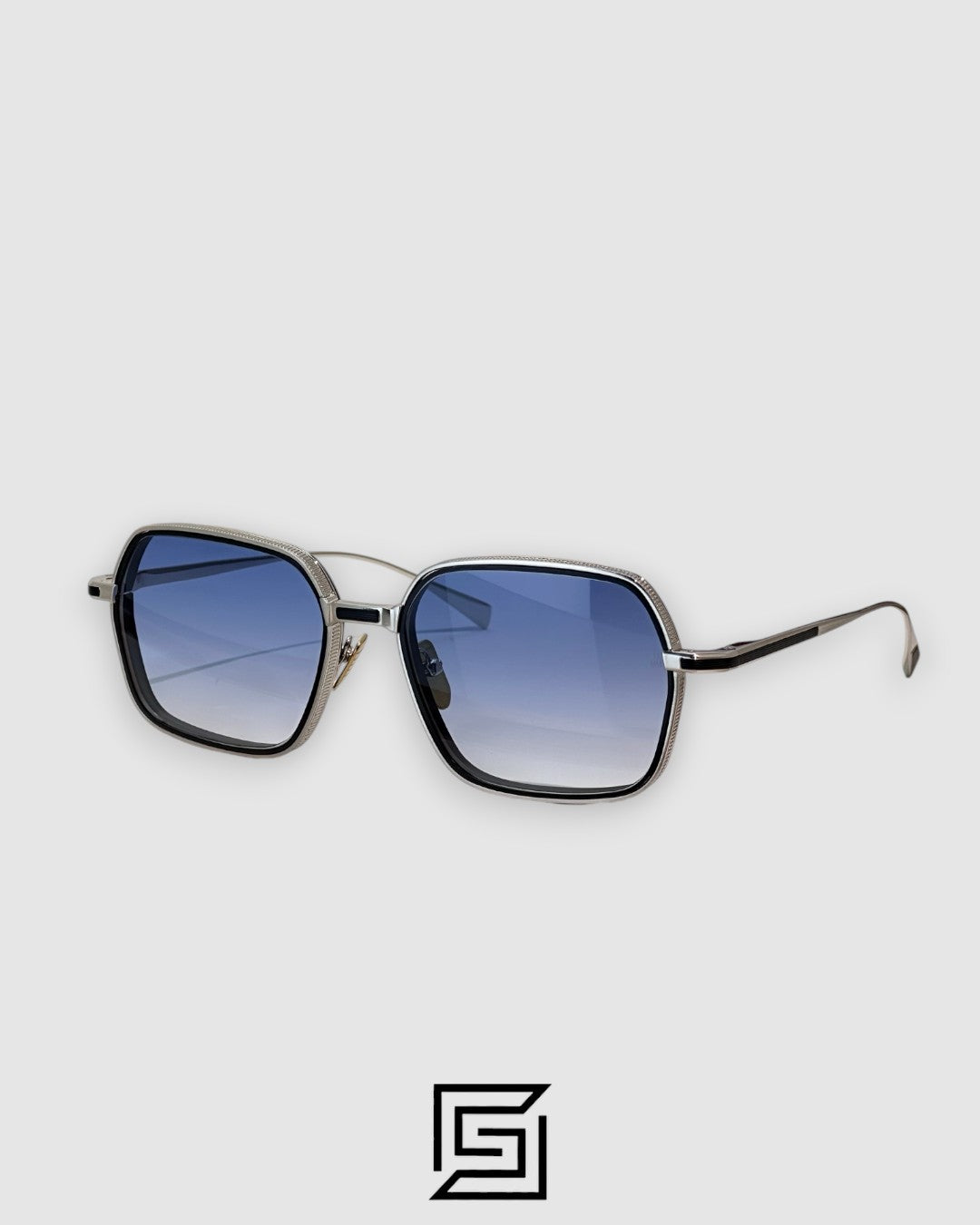 Jacques Marie Mage ADMIRAL Sunglasses - silver_blue