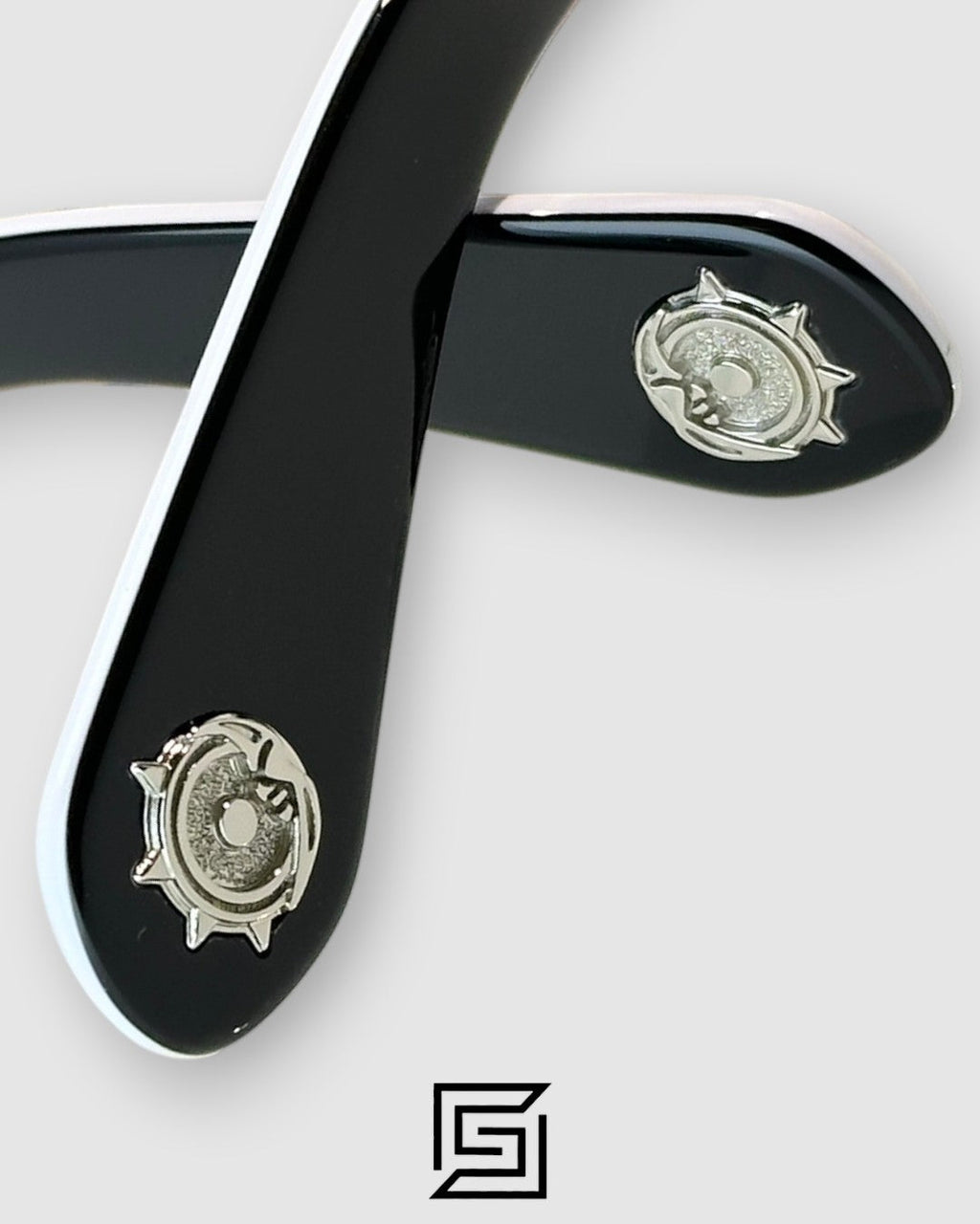 Jacques Marie Mage TRAMONTO Black Frame With Amber Lenses