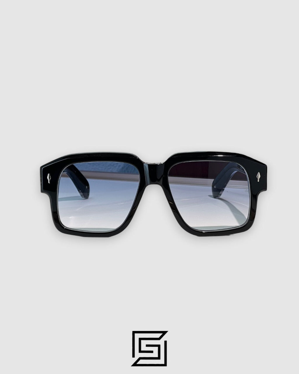 Jacques Marie Mage DONATO Sunglasses - BLACK-BLUE