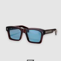 Jacques Marie Mage KAINE Sunglasses - TRANSPERENT BROWN - DARK BLUE