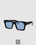 Jacques Marie Mage KAINE Sunglasses - BLACK-BLUE
