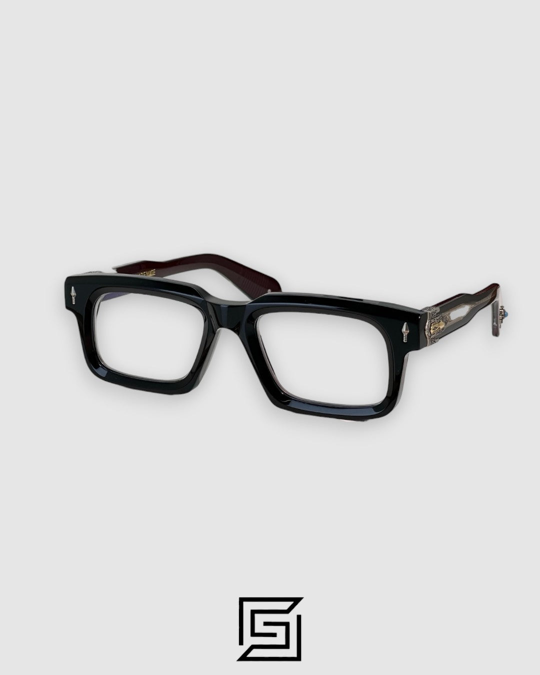 Jacques Marie Mage BELVEDERE Black Frame Eyeglasses