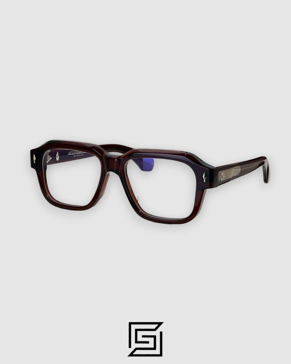Jacques Marie Mage VIVENNE Eyeglasses - transparent-brown