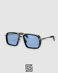 GT-R Sunlasses - silver_blue