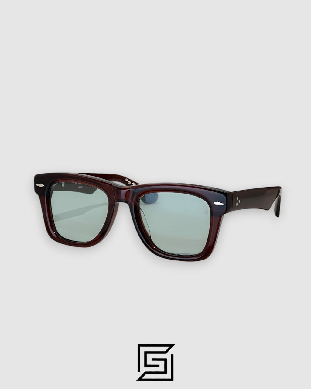 HEYWOOD Sunglasses - transparent_blue
