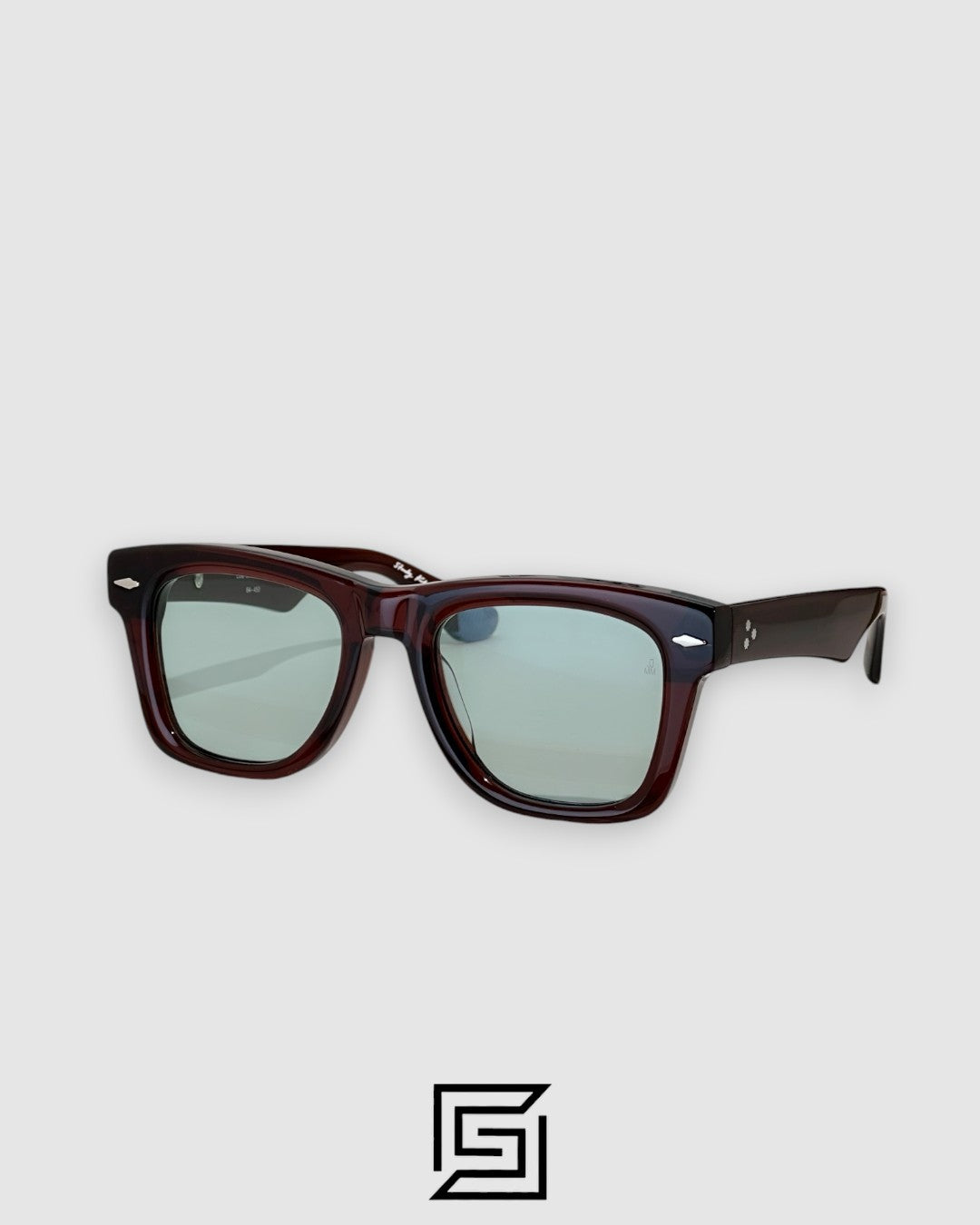 HEYWOOD Sunglasses - transparent_blue