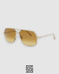 Cartier CT0230 Gold Frame With Honey Lenses