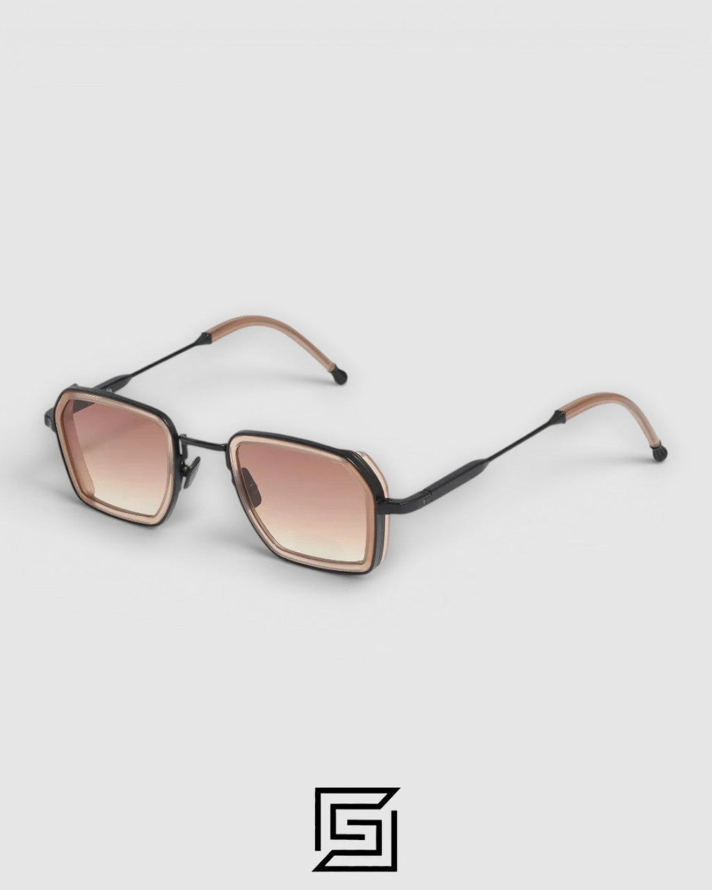 CILLIAN C100 Gold Frame With Grey Lenses - brown_brown