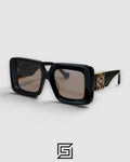 LW40176U Sunglasses - black-brown