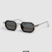 STYLIDA Octagonal Sunglasses - black-black