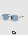 Chrome Heart EVACUIATION Sunglasses - silver_blue