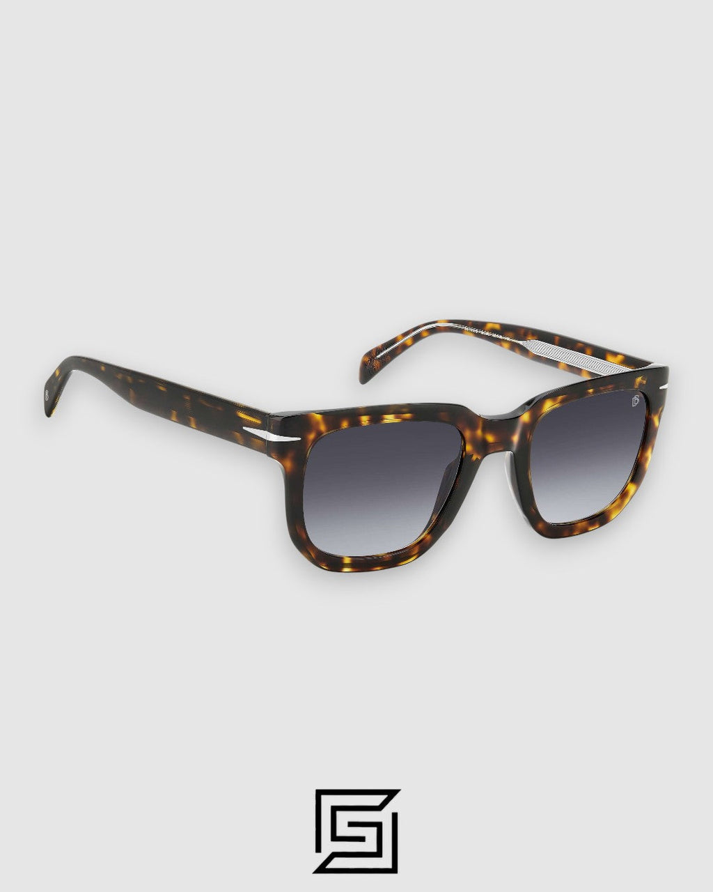 David Beckham DB7118 Tiger Brown Frame With Grey Lenses