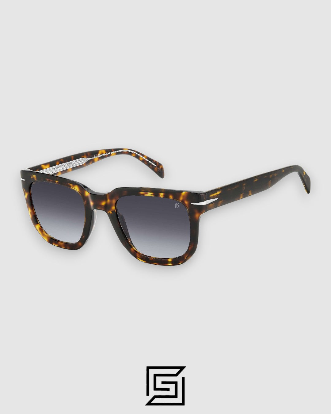 David Beckham DB7118 Tiger Brown Frame With Grey Lenses