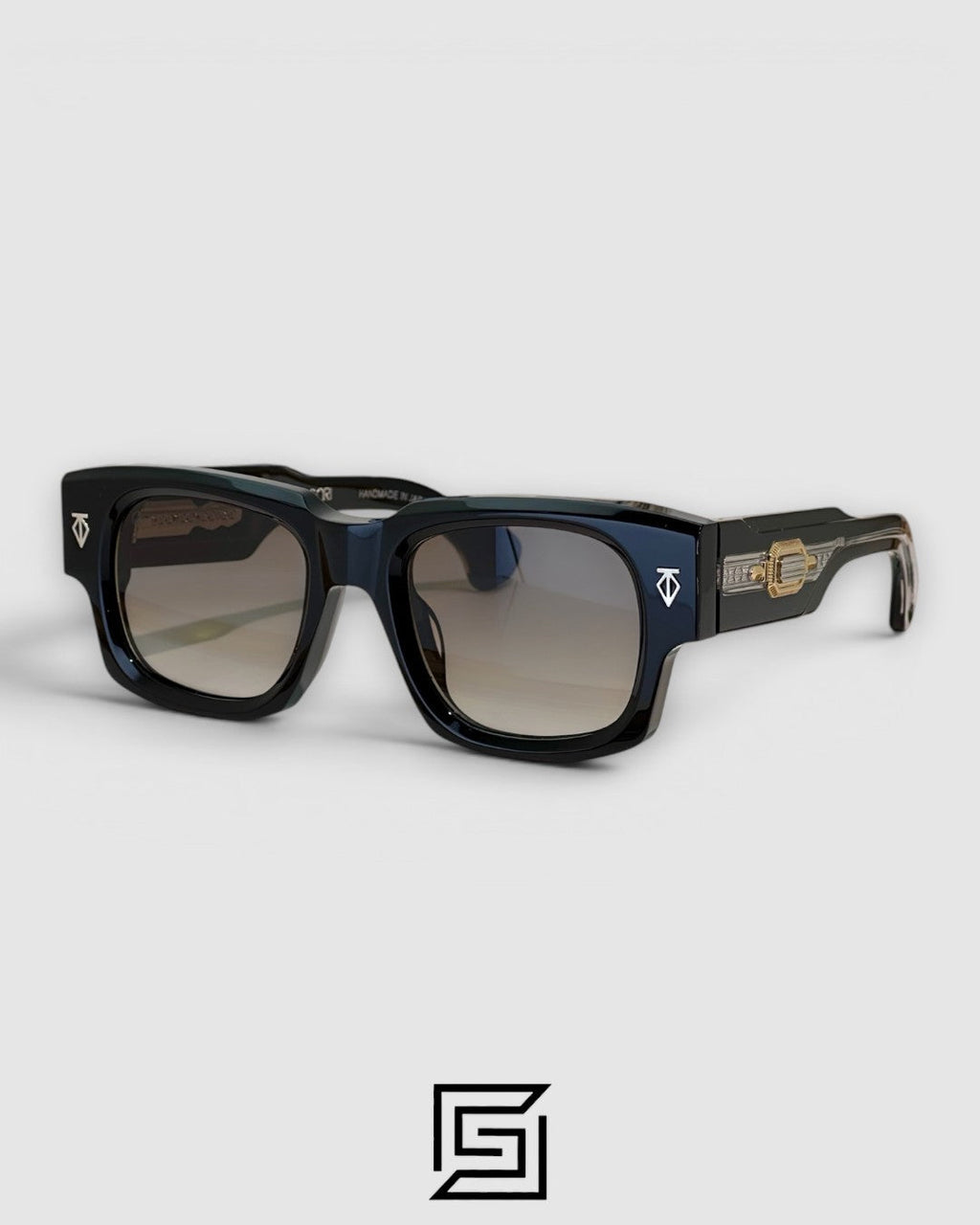 DUSENBERG Brown Two Tone Frame Brown Lenses - brown tow tone -brown
