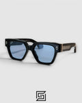 UTOPIA Sunglasses - BLACK-BLUE