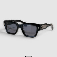 TIRRENO Sunglasses - Black-Black X Silver Arm