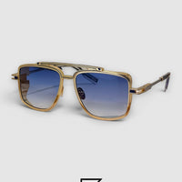 MULSANNE Sunglasses - GOLD-BLUE