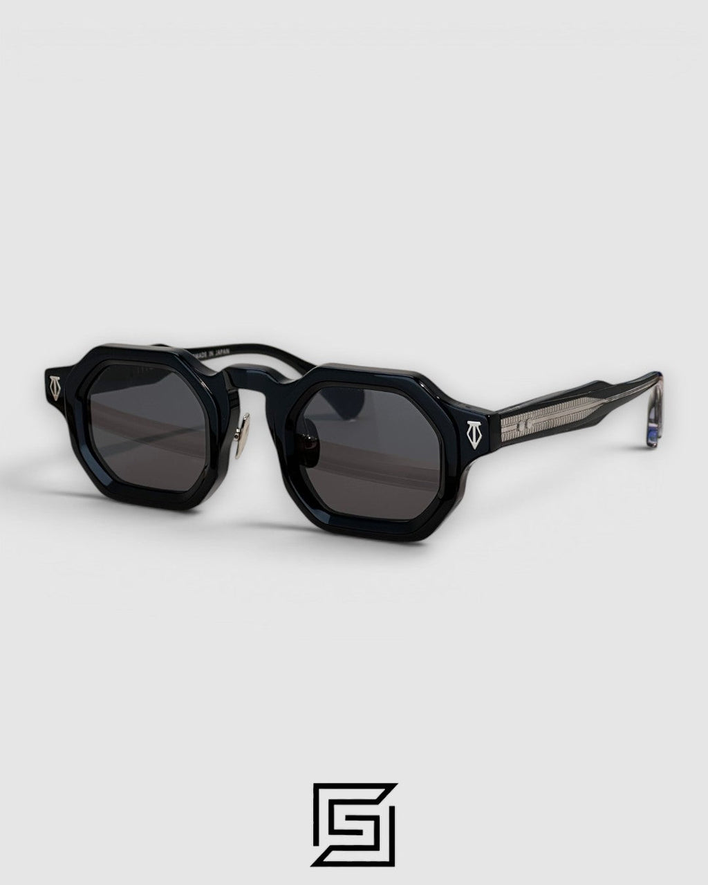 BIRDCAGE Sunglasses - black-brown - green honey